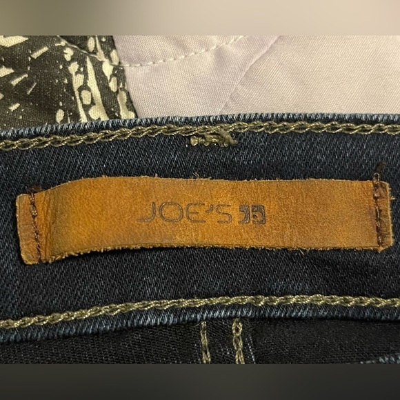 Joe's Jeans Flawless‎ The Cigarette Skinny Dark Wash SZ 25 - Picture 9 of 11